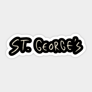 St. George’s Sticker